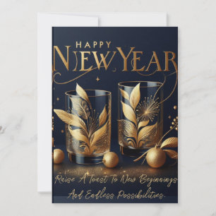 Cartes Pour Fêtes Annuelles À la nouvelle année !