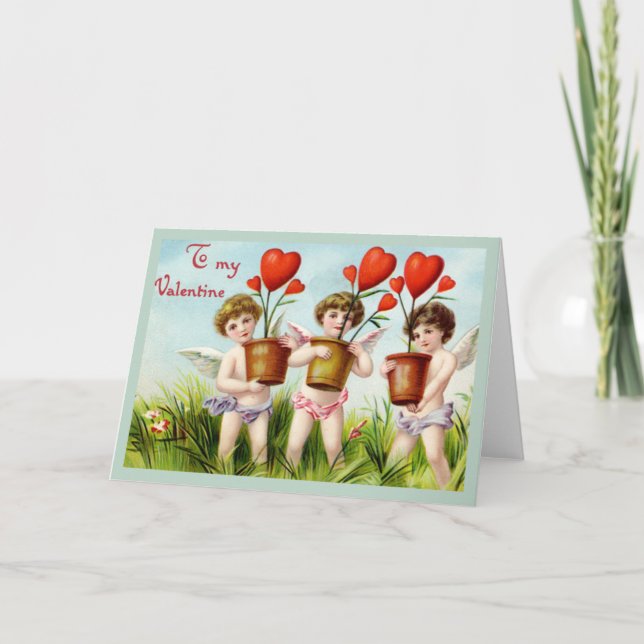 Cartes Pour Fêtes Annuelles À ma Saint Valentin (Devant)