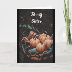 CARTES POUR FÊTES ANNUELLES À MA **SOEUR** À REMERCIER