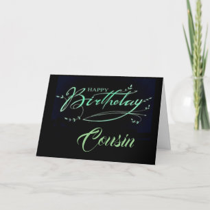 CARTES POUR FÊTES ANNUELLES À MON "COUSIN ÂGÉ" À L'ANNIVERSAIRE