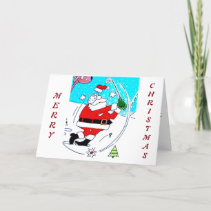 CARTES POUR FÊTES ANNUELLES ***À MON GOLFER PRÉFÉRÉ*** JOYEZ NOËL