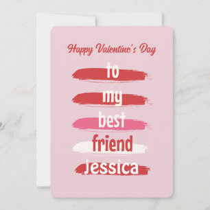 Cartes Pour Fêtes Annuelles À mon meilleur ami Valentine's
