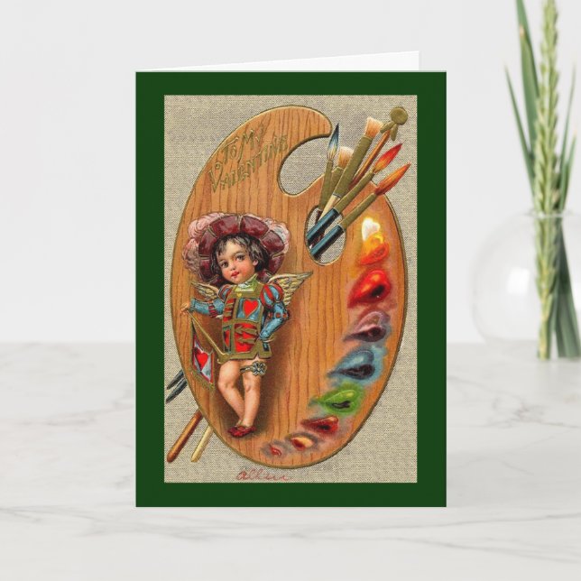 Cartes Pour Fêtes Annuelles À mon Valentine (Devant)