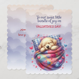 Cartes Pour Fêtes Annuelles À notre doux paquet de joie pour la Saint-Valentin