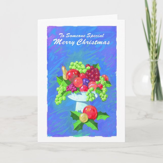 Cartes Pour Fêtes Annuelles À quelqu'un spécial Joyeux Noël (Devant)