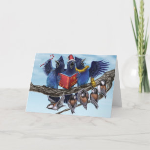 Cartes Pour Fêtes Annuelles A West Coast Christmas: Jays