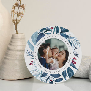 Cartes Pour Fêtes Annuelles Abondant   Photo Hanoukka ronde