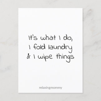 Cartes Pour Fêtes Annuelles About the momlife, funny quote kaart