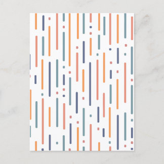 Cartes Pour Fêtes Annuelles Abstrait minimaliste