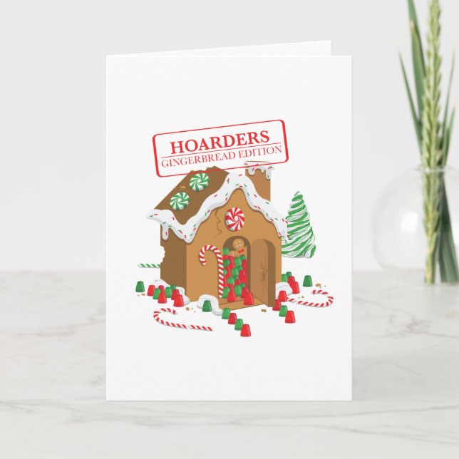 Cartes Pour Fêtes Annuelles Accapareurs des Fêtes (Devant)
