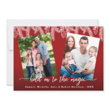 Accrochez-vous à la magie Photos de famille Pine N