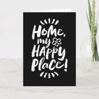 ACCUEILLE mon Happy Place ! Abri en place - Lettre