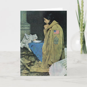 Cartes Pour Fêtes Annuelles Action de grâce pour les réfugiés