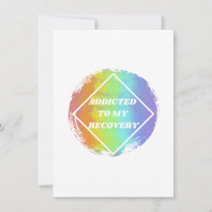 Cartes Pour Fêtes Annuelles Addicé À Mon Redressement - NA