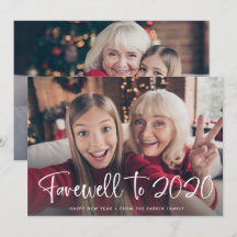 Adieu à 2020 | Bonne année 2021 Deux Photo