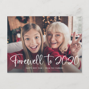 Cartes Pour Fêtes Annuelles Adieu à 2020   Joyeux Nouvel An 2021 Photo