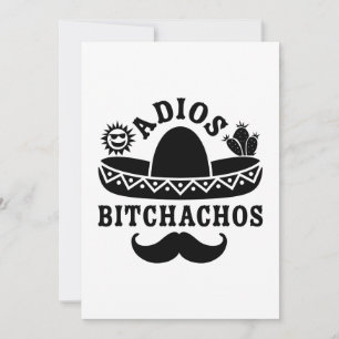 Cartes Pour Fêtes Annuelles Adios Beaches Drôle Citation