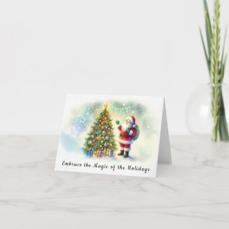Cartes Pour Fêtes Annuelles Adoptez la Magie