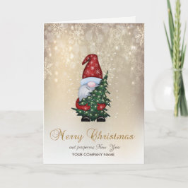 Cartes Pour Fêtes Annuelles adorable Pine du Père Noël Snowflakes