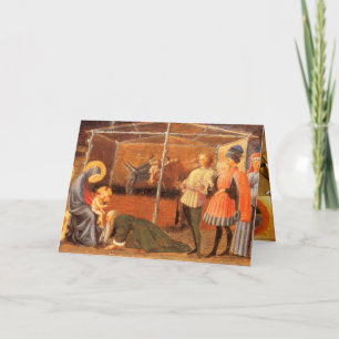 CARTES POUR FÊTES ANNUELLES ADORATION DE LA MAGI