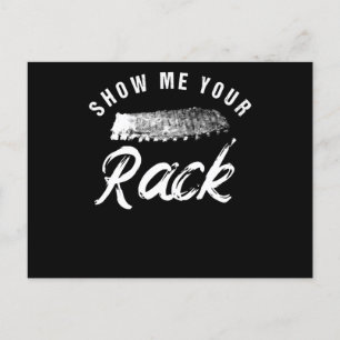 Cartes Pour Fêtes Annuelles Afficher Votre Rack Amour Fumé BBQ Ribs