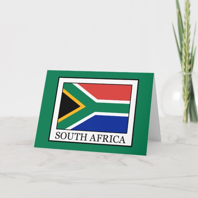 Cartes Pour Fêtes Annuelles Afrique du Sud (Devant)