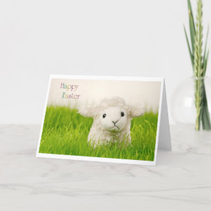 Cartes Pour Fêtes Annuelles Agneau de Pâques
