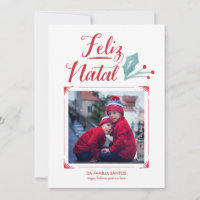 Aguarela & Caligrafia | Feliz Natal