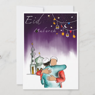 Cartes Pour Fêtes Annuelles Aïd Moubarak