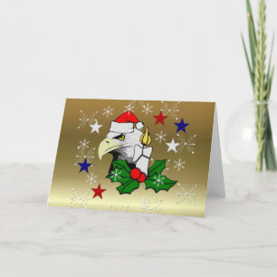Cartes Pour Fêtes Annuelles Aigle de Noël