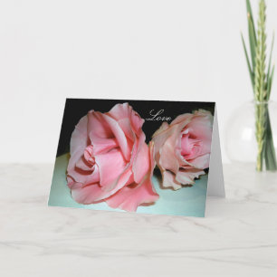 Cartes Pour Fêtes Annuelles Aimer les roses 