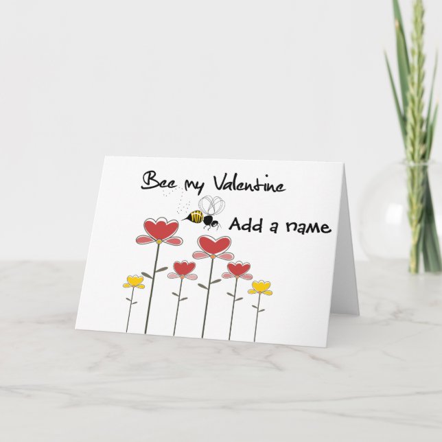 Cartes Pour Fêtes Annuelles Aimez ma Saint Valentin... (Devant)