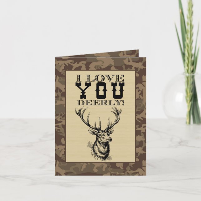 Cartes Pour Fêtes Annuelles Aimez-vous Saint-Valentin de Deerly | (Devant)