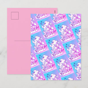 CARTES POUR FÊTES ANNUELLES AJOUTÉ À L'AMOUR BÉBÉ FUNNY CUPID, CHOCOLATE CANDY