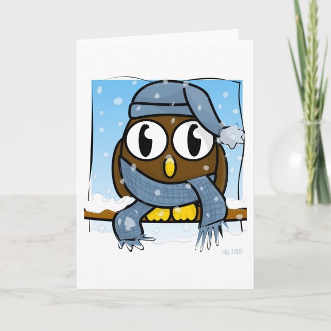 Cartes Pour Fêtes Annuelles Al Let Winter (Devant)