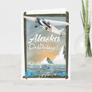 Cartes Pour Fêtes Annuelles Alaska To Adventure !