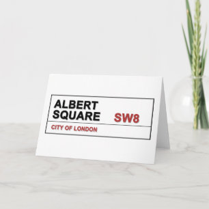 Cartes Pour Fêtes Annuelles Albert Carré Londres Angleterre