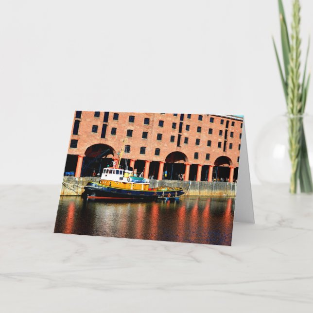 Cartes Pour Fêtes Annuelles Albert Dock (Devant)
