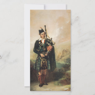 Cartes Pour Fêtes Annuelles Alexander Johnston -  Piper To Queen Victoria
