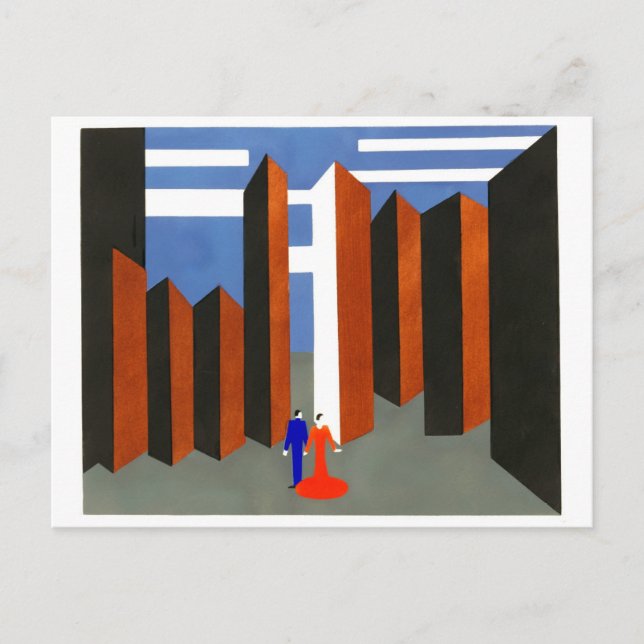 Cartes Pour Fêtes Annuelles Alexandra Exter (Devant)