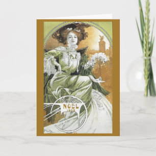 Cartes Pour Fêtes Annuelles Alfosne Mucha