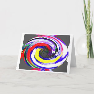 Cartes Pour Fêtes Annuelles Alien dans l'espace