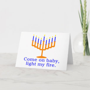 Cartes Pour Fêtes Annuelles Allez Bébé, Allumez Mon Feu
