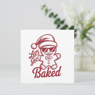 Cartes Pour Fêtes Annuelles Allons Cuire Snarky Noël Sarcasme Drôle 