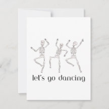 Allons Danser avec trois squelettes dansants sur u