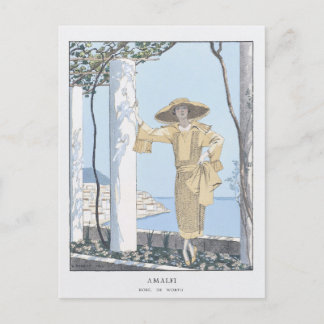 Cartes Pour Fêtes Annuelles Amalfi Coast Italie