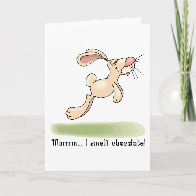 Cartes Pour Fêtes Annuelles Amant de chocolat (Devant)