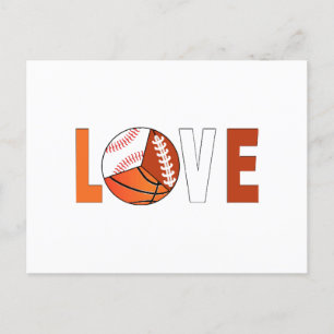 Cartes Pour Fêtes Annuelles Amateur De Football De Basketball De Tennis