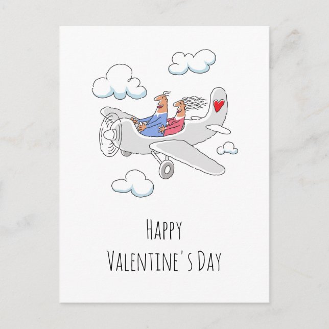 Cartes Pour Fêtes Annuelles Amateurs de coeur rouge Heureuse Sainte-Valentin A (Devant)