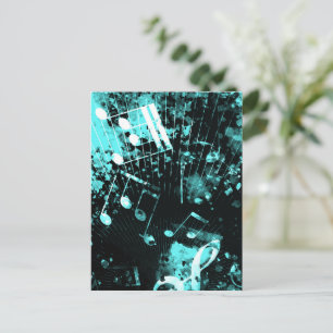 Cartes Pour Fêtes Annuelles Ambiance musicale 6